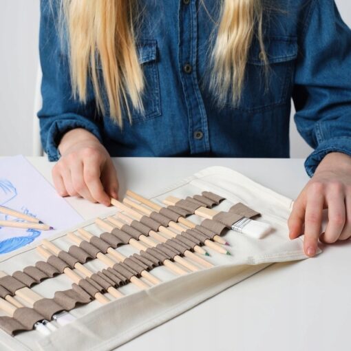 IKEA SOLFAGEL - PIÓRNIK ZWIJANY BEŻOWY - obrazek 3