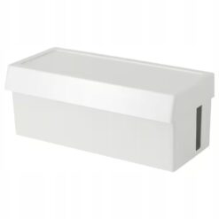 IKEA SATTING POJEMNIK NA KABLE Z POKRYWKĄ