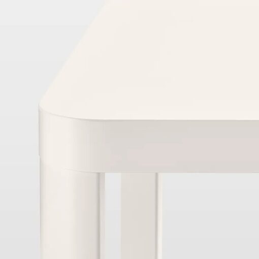 IKEA TINGBY STOLIK NA KÓŁKACH 64x45x64cm BIAŁY - obrazek 3