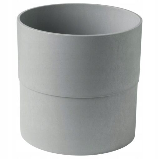 IKEA NYPON OSŁONKA DONICZKI SZARA 24 CM