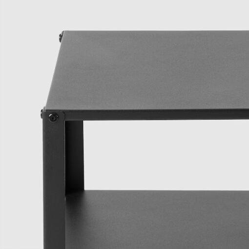 IKEA KNARREVIK Stolik nocny, czarny, 37x28 cm - obrazek 3
