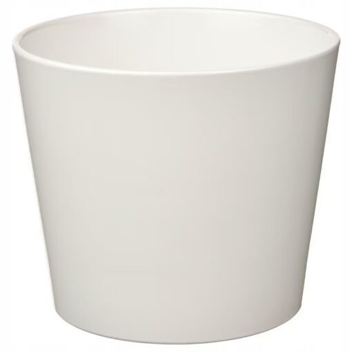 IKEA SOJABONA OSŁONKA DONICZKI BIAŁA 12 CM