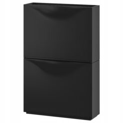 IKEA TRONES SZAFKA NA BUTY CZARNY 52X18X39CM
