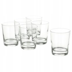 IKEA GODIS SZKLANKI DO NAPOJÓW 400ml/ 6SZT