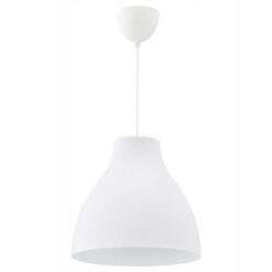IKEA MELODI LAMPA WISZĄCA BIAŁA 38 cm