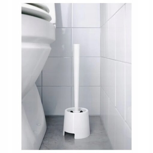 SZCZOTKA DO WC Z UCHWYTEM BOLMEN BIAŁA - obrazek 3