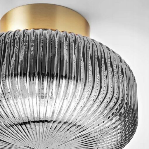 IKEA SOLKLINT LAMPA SUFITOWA SZKŁO 27 cm - obrazek 3