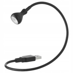 LAMPKA LED USB LAMPA DO LAPTOPA CZARNA NA PREZENT
