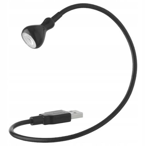LAMPKA LED USB LAMPA DO LAPTOPA CZARNA NA PREZENT