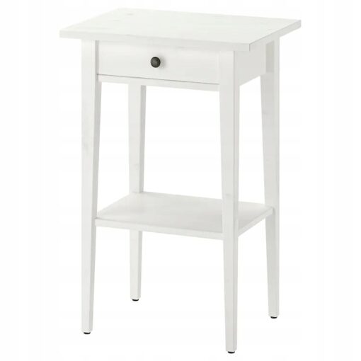 IKEA HEMNES STOLIK NOCNY BIAŁA BEJCA 46x35cm