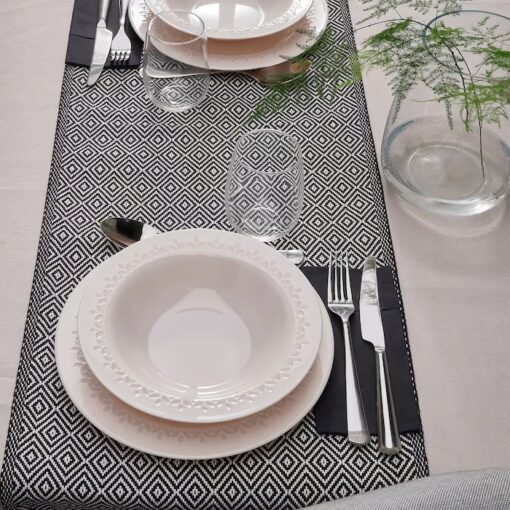 IKEA PARADISISK TALERZ GŁĘBOKI KREMOWY 22 CM 4 SZT - obrazek 3