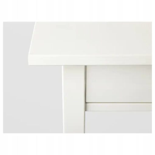 IKEA HEMNES STOLIK NOCNY BIAŁA BEJCA 46x35cm - obrazek 4