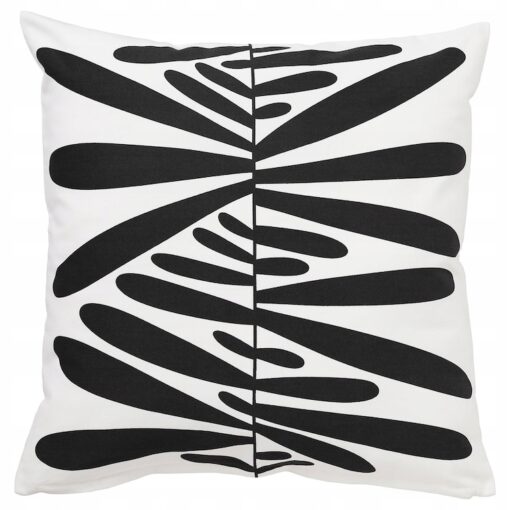 IKEA MAJSMOTT POSZEWKA PODUSZKI KREMOWA ZE WZOREM