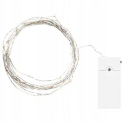 LAMPKI LED GIRLANDA VISSVASS SREBRNA 40 SZT.