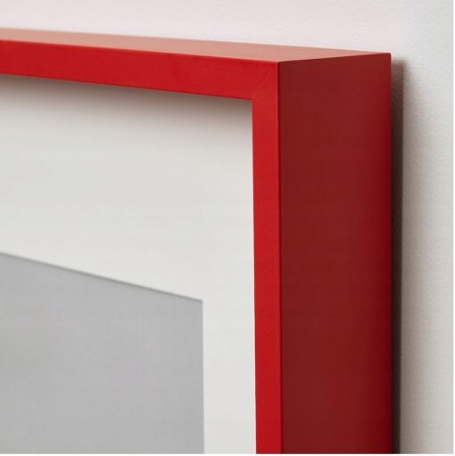 IKEA SANNAHED Ramka, czerwony, 25x25 cm - obrazek 2