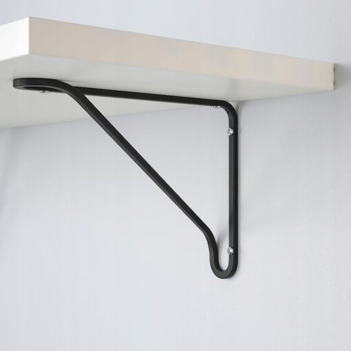 IKEA FORLAGGARE Wspornik, czarny, 18x25 cm - obrazek 3