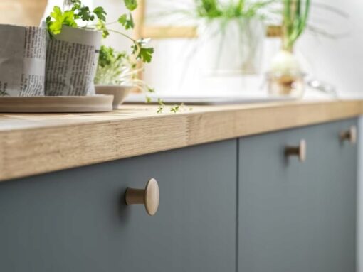 IKEA VINNASET UCHWYT GAŁKA MEBLOWA 37MM 2SZT - obrazek 3