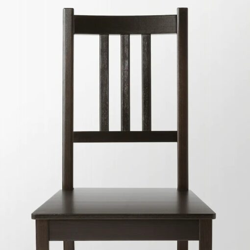 IKEA STEFAN KRZESŁO DO JADALNI BRĄZOWE / CZARNE - obrazek 5