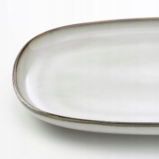 IKEA GLADELIG TALERZ SZARY 20x13 CM 2 SZT. - obrazek 3