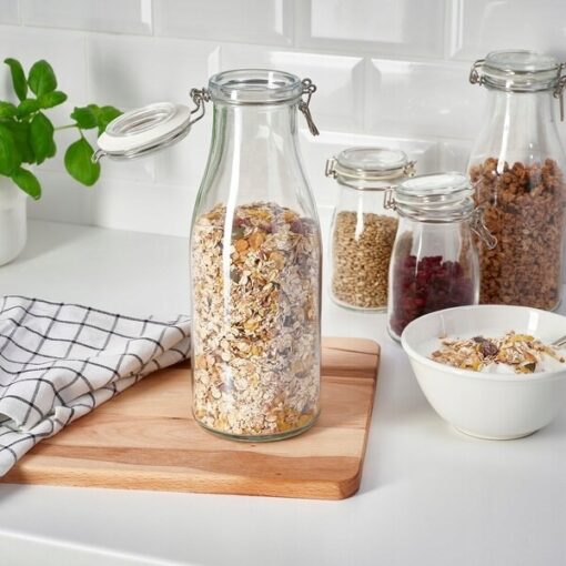IKEA KORKEN SŁOIK W KSZTAŁCIE BUTELKI 1,4 L - obrazek 4