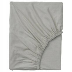 PRZEŚCIERADŁO Z GUMKĄ VARVIAL SZARE 80X200 CM