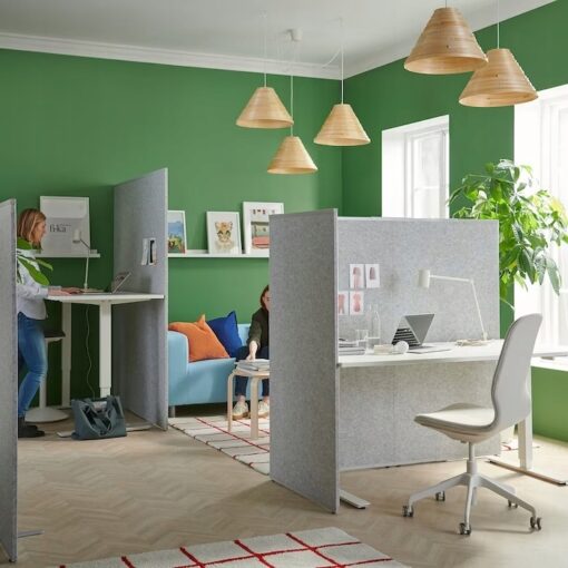 IKEA SIDORNA ZESTAW ŁĄCZNIKÓW SZARY 3 CZĘŚCI - obrazek 5