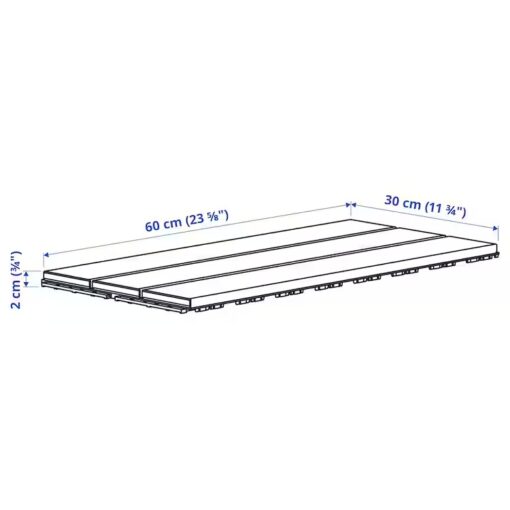 IKEA UTLANGAN PŁYTA PODŁOGOWA OGRODOWA SZARA 0.9m2 - obrazek 5