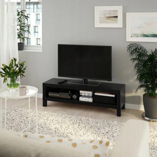 SZAFKA IKEA LACK POD TV CZARNYBRĄZ 120x35x36 CM - obrazek 3