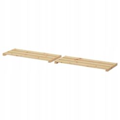 IKEA HEJNE PÓŁKA SUROWE DREWNO 77x28 cm 2 SZTUKI