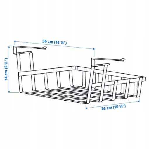 IKEA PALYCKE KOSZ Z KLIPSEM DO KUCHNI ORGANIZER - obrazek 6