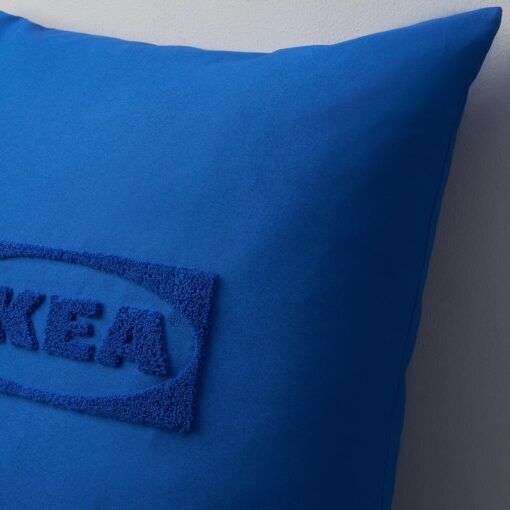 IKEA AURTIENDE Poszewka, niebieski, 50x50 cm - obrazek 2