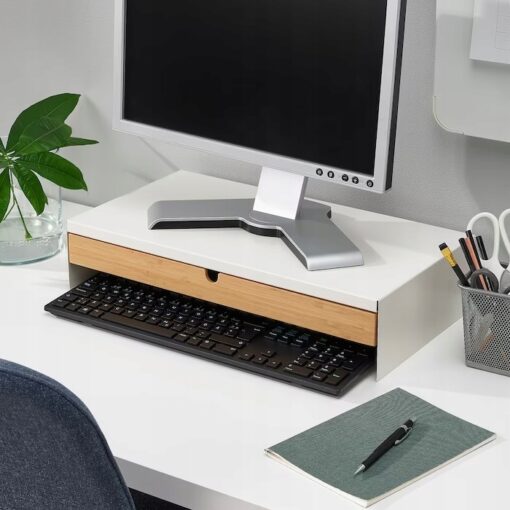 IKEA ELLOVEN PODSTAWKA POD MONITOR Z SZUFLADĄ - obrazek 2