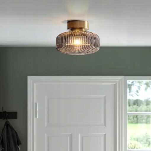 IKEA SOLKLINT LAMPA SUFITOWA SZKŁO 27 cm - obrazek 2