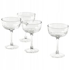IKEA FROJDA Puchar do szampana, szkło bezbarwne, 20 cl
