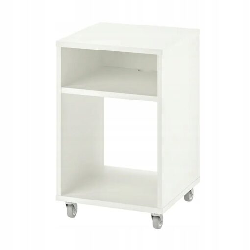 IKEA VIHALS STOLIK NOCNY BIAŁY 37x37 CM