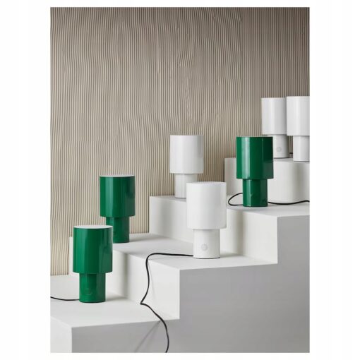 SPETSBOJ Lampa stołowa, można przyciemniać/zielony, 22 cm - obrazek 4