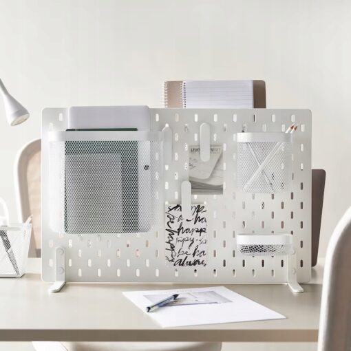 IKEA SKADIS Wolnostojąca tablica perforowana 56x37 - obrazek 3