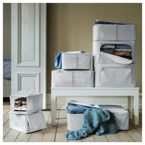 IKEA HEMMAFIXARE POJEMNIK NA UBRANIA POŚCIEL 34x51 - obrazek 4