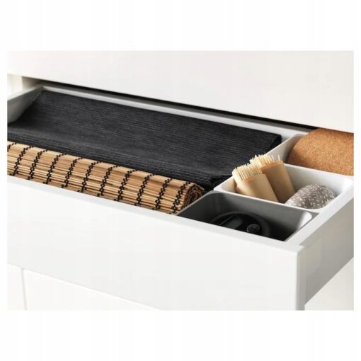 IKEA MAXIMERA SZUFLADA NISKA BIAŁA 60x37 cm - obrazek 2