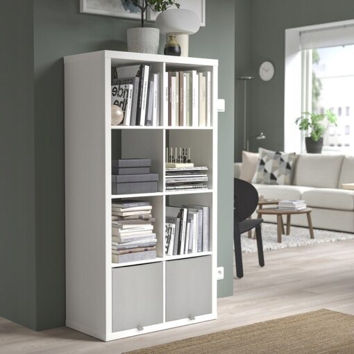 IKEA KOSINGEN Pudełko, jasnoszary, 33x38x33 cm - obrazek 5
