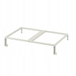 IKEA HALLBAR RAMA DO KOSZA NA SEGREG. BIAŁA 60cm