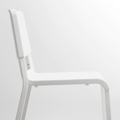 IKEA TEODORES KRZESŁO BIAŁE 46x54x80cm - obrazek 3