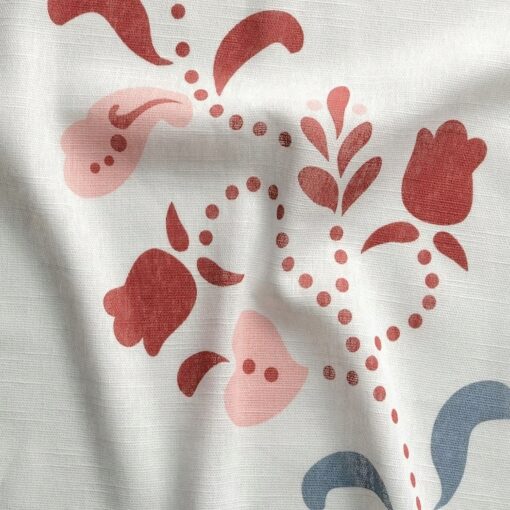 IKEA INAMARIA ŚCIERKA ZE WZOREM W KWIATY 45x55 CM - obrazek 4