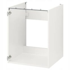 IKEA ENHET SZAFKA ZLEWOZMYWAKOWA BIAŁA 60x60x75 CM