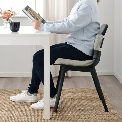 IKEA AKERVINDEFLY PODUSZKA WSPARCIE LĘDŹWIOWE BEŻOWA 32x14,5x6,5 CM - obrazek 2