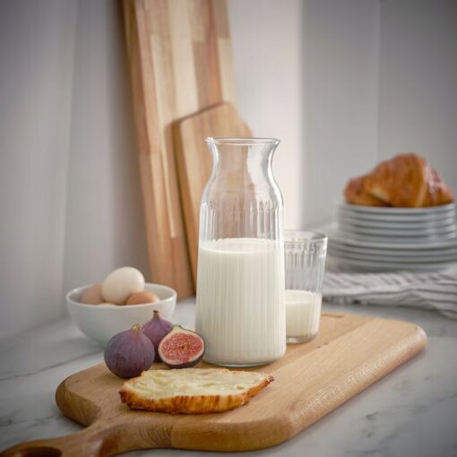 IKEA VARDAGEN Karafka, szkło bezbarwne/wzór, 1.0 l - obrazek 3