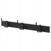 WIESZAK Z 3 HAKAMI CZARNY PINNIG 79 CM