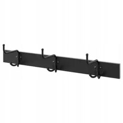 WIESZAK Z 3 HAKAMI CZARNY PINNIG 79 CM