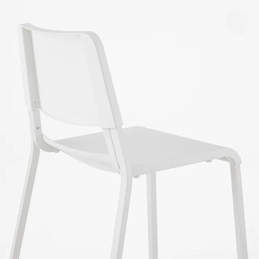 IKEA TEODORES KRZESŁO BIAŁE 46x54x80cm - obrazek 2