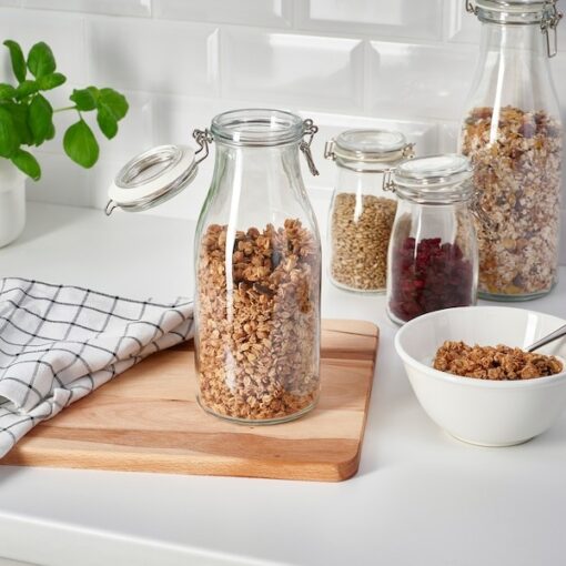 IKEA KORKEN SŁOIK W KSZTAŁCIE BUTELKI 1,0 L - obrazek 4